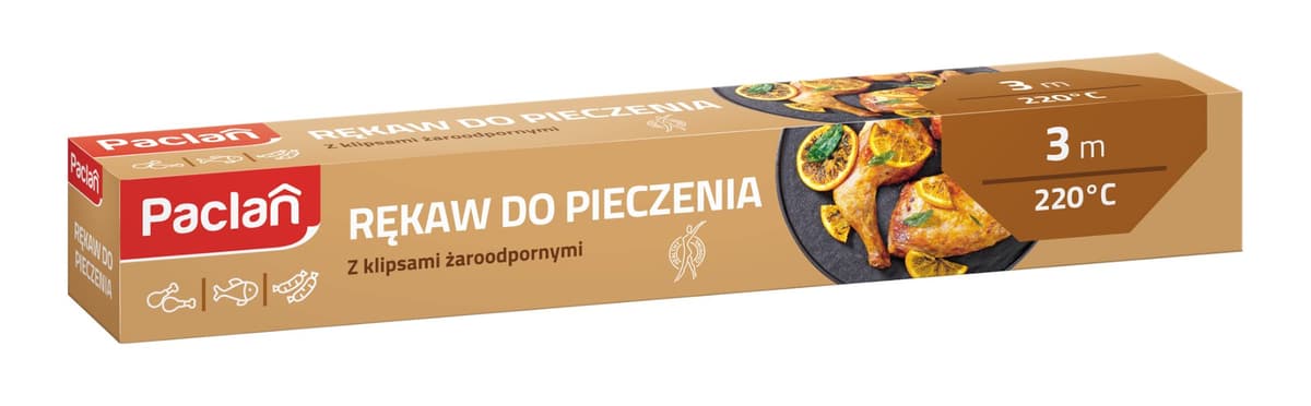 Paclan Rękaw do pieczenia cartoncino 3m | Paclan – Paclan confezione