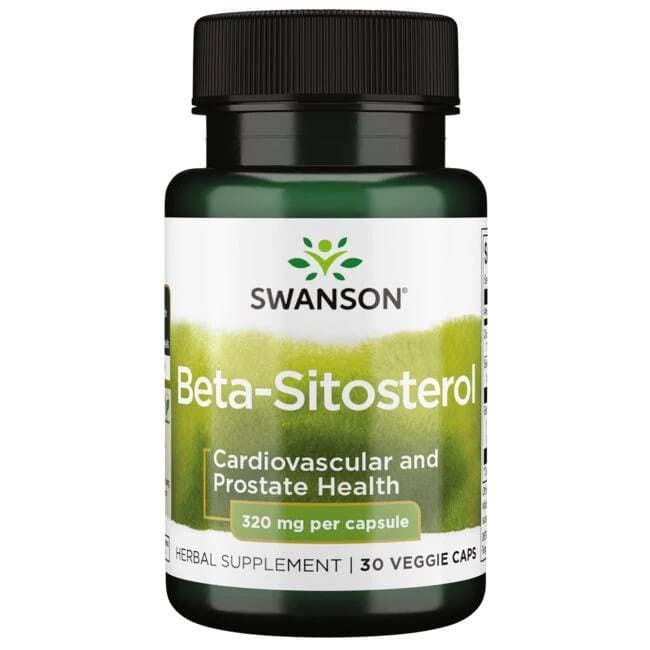Swanson - Beta-Sitosterol, 320mg - 30 Vcaps