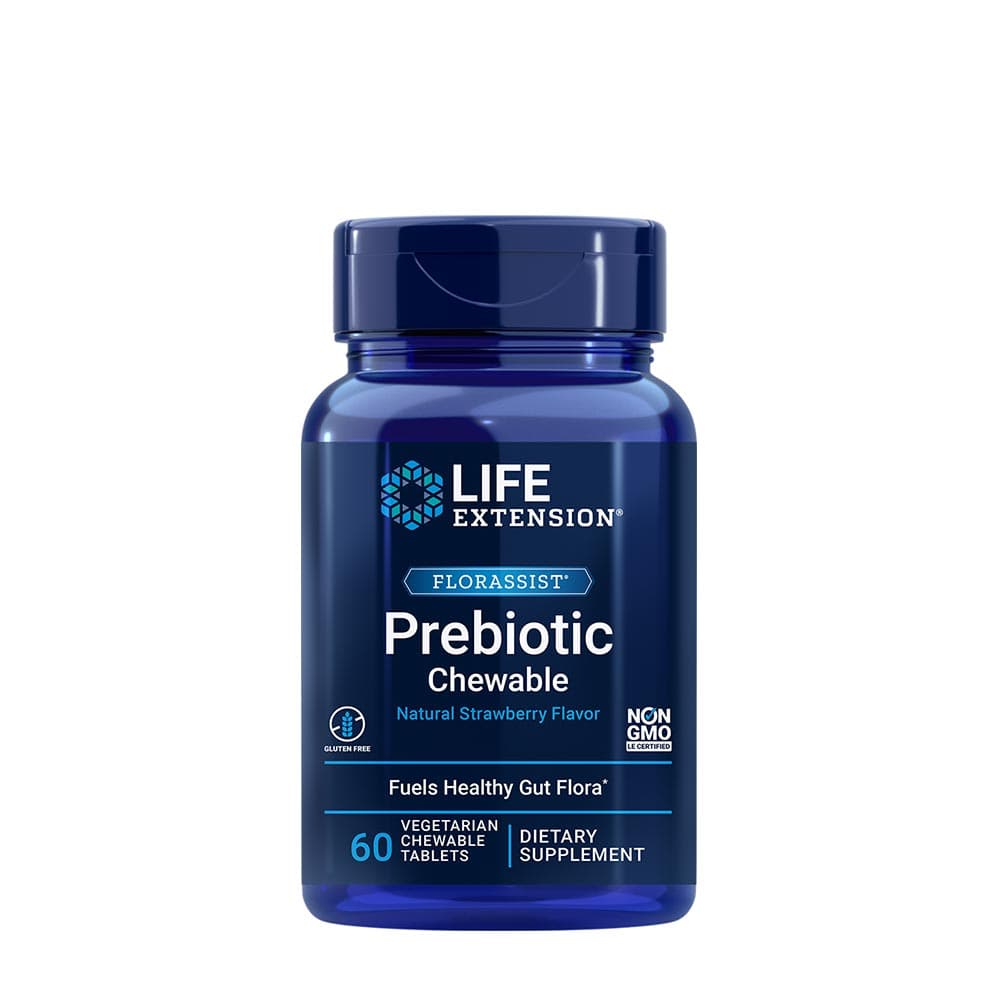Life Extension - FLORASSIST Prebiótico Comprimido Mastigável 1400 mg – Life Extension packaging