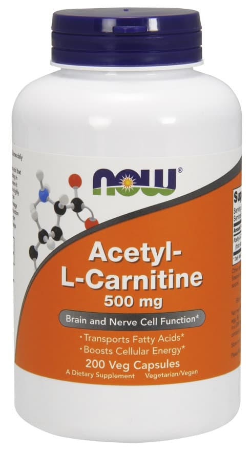 NOW Foods - Acetyl-L-Carnitine – NOW Foods packaging