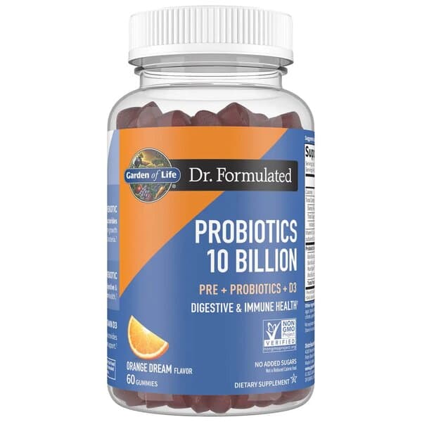 Garden Of Life Probióticos 10 mil millones Orange Dream - 60 gomitas – Garden Of Life empaque