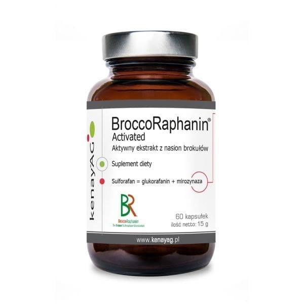 Kenay Broccoraphanin Extrato de Semente de Brócolis Ativado 200 mg – 60 cápsulas – Kenay packaging