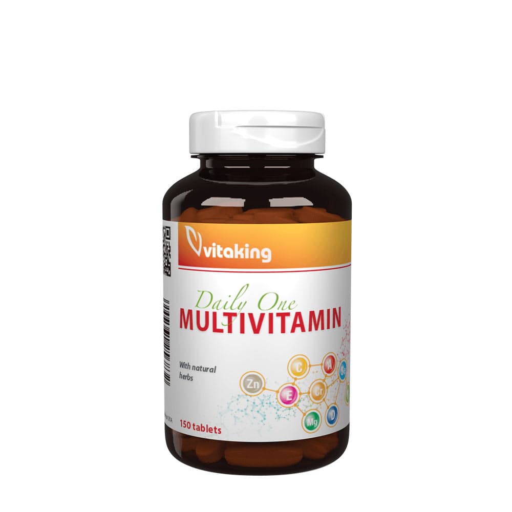 Vitaking Daily One Multivitamin, 60 tabletter – Vitaking förpackning
