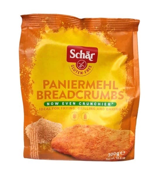 Schär - Paniermehl Breadcrumbs - 300g – Schär förpackning