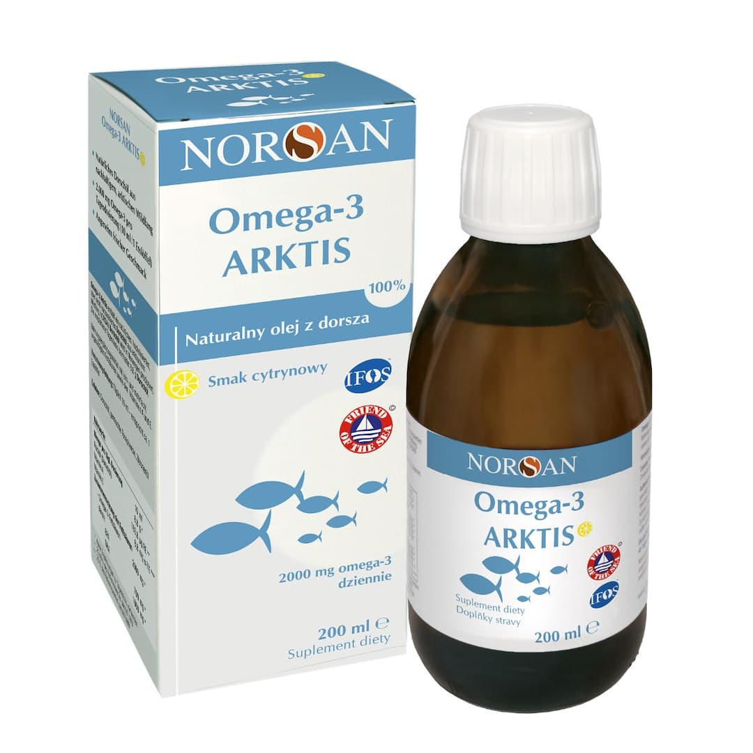 Norsan - Omega-3 Arctic - 240 Kapseln – Norsan Verpackung