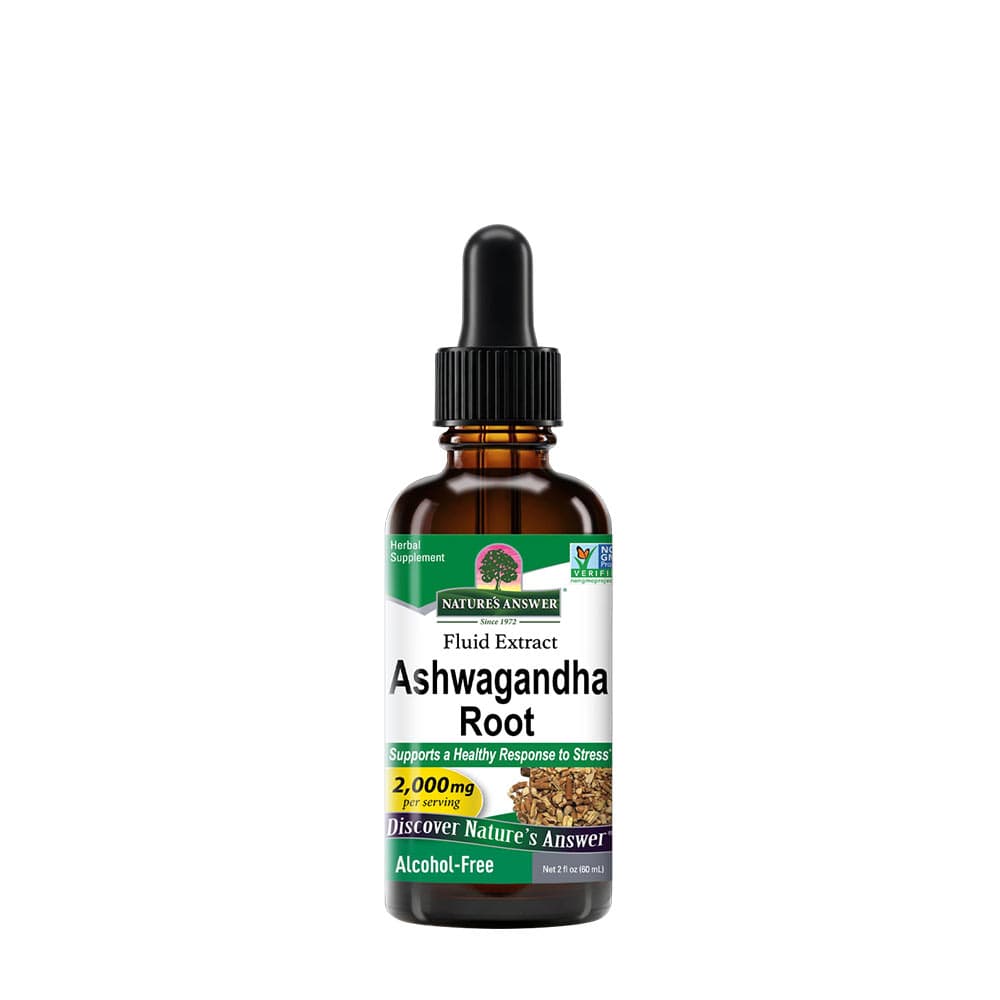 Nature's Answer Ashwagandha Root Fluid Extract 2000mg - 60ml – Nature's Answer emballage