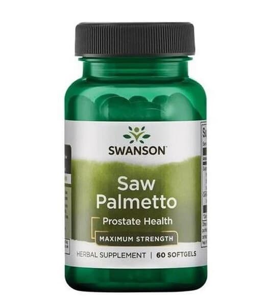 Swanson - Saw Palmetto - Prostate Support – Swanson förpackning