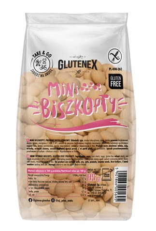 Bio Planet - Glutenex Mini Sponge Cake - 85g – Bio Planet förpackning