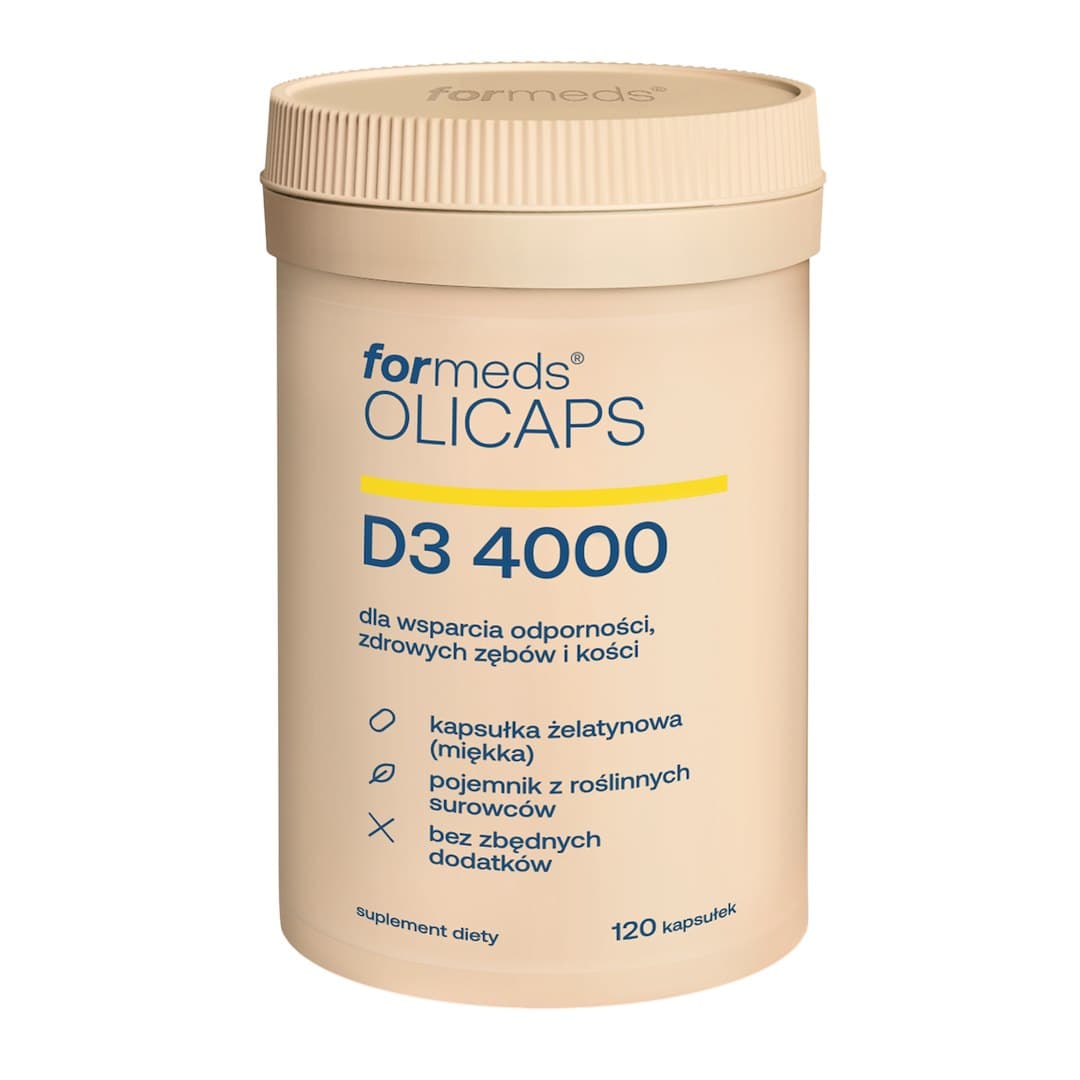 Formeds - OLICAPS D3 4000 – FORMEDS förpackning