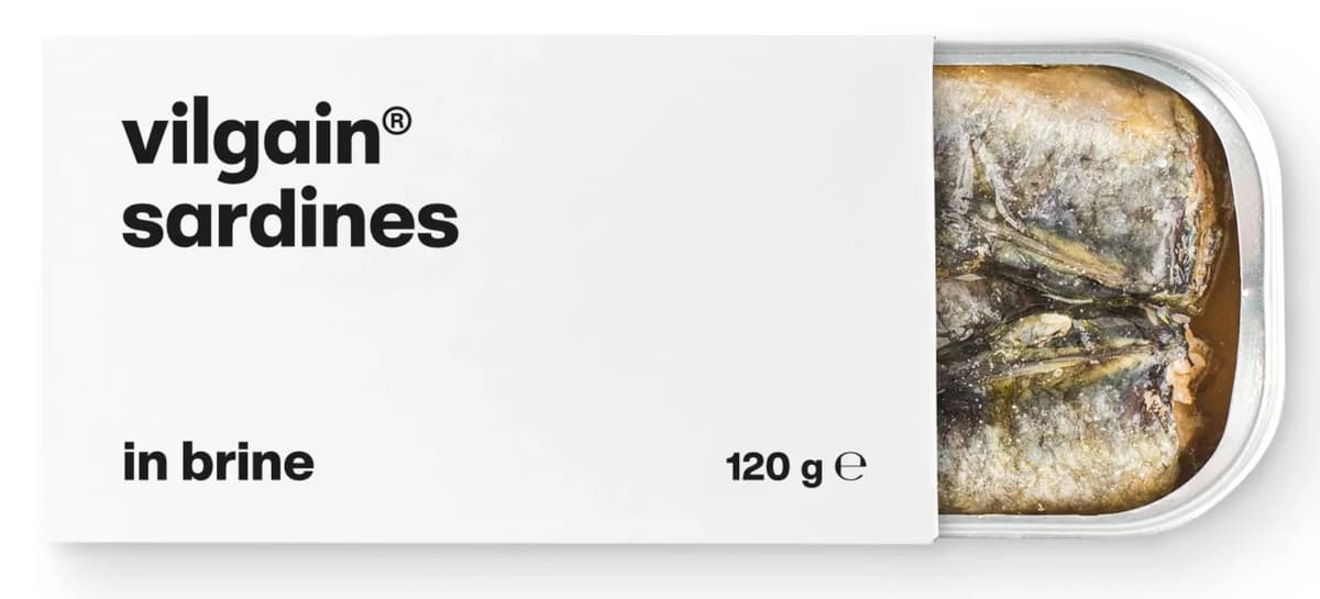 Vilgain Sardines in their own juice 120 g | Vilgain