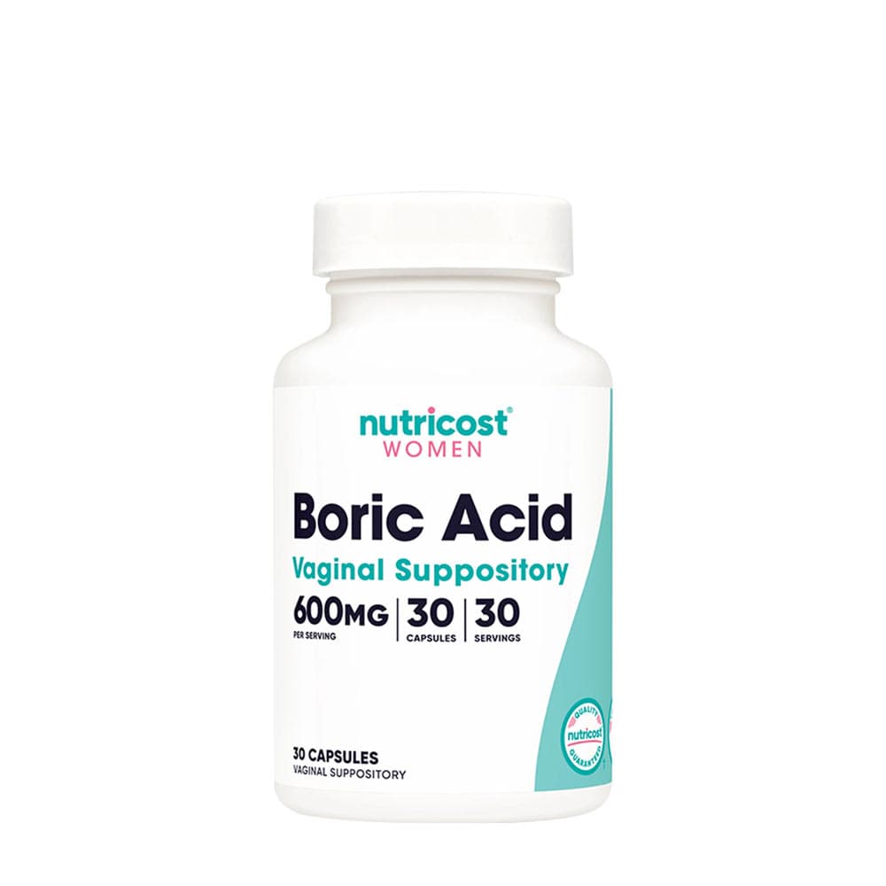 Nutricost Women Boric Acid Vaginal Suppository