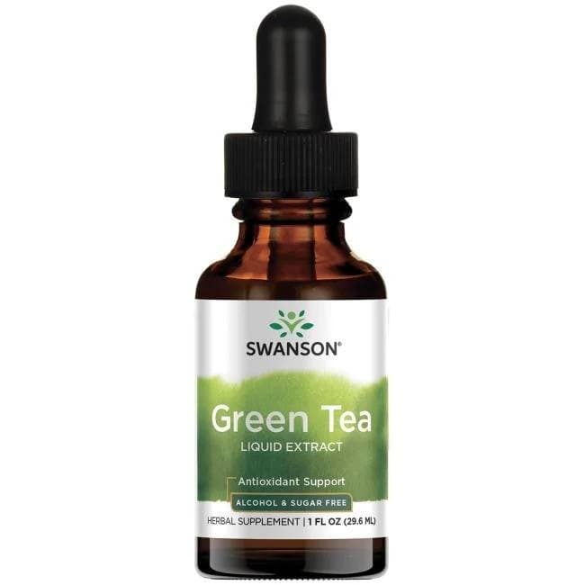 Swanson - Green Tea Liquid Extract - 29.6ml – Swanson packaging
