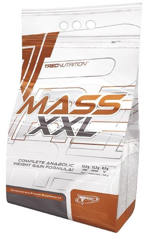 Trec Nutrition Mass XXL – Integratore di massa 3000 g – Trec packaging