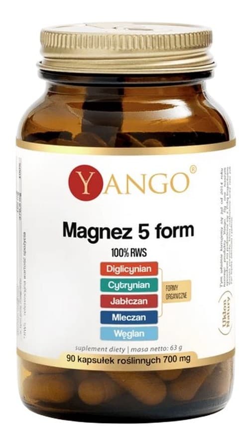Yango - Magnesium 5 Form - 90 kapslar