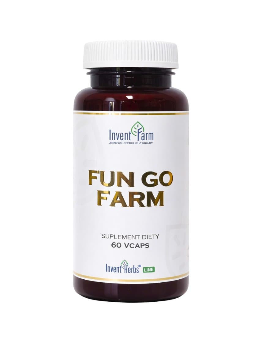 Invent Farm - Fun Go Farm Caps 60 cápsulas – Inventfarm empaque