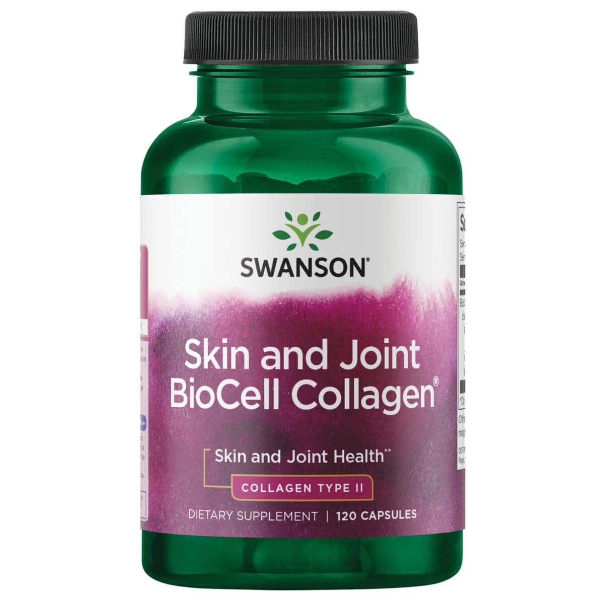 Swanson - Skin And Joint Biocell Collagen - 120 kapslar – Swanson packaging