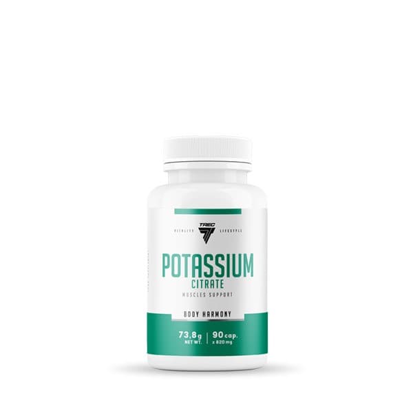 Trec Nutrition Potassium Citrate 466 mg - 90 kapsułek – Trec opakowanie