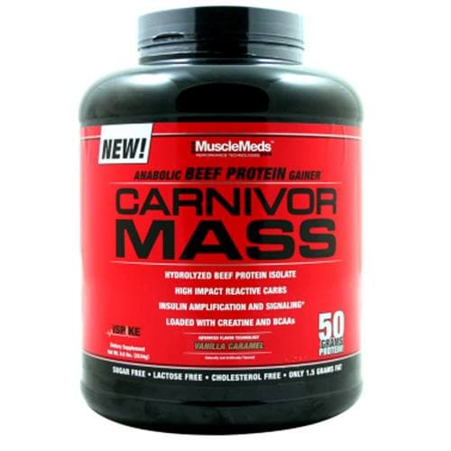 MuscleMeds Vanilla Caramel Proteinpulver 2,688 g – 14 Portioner