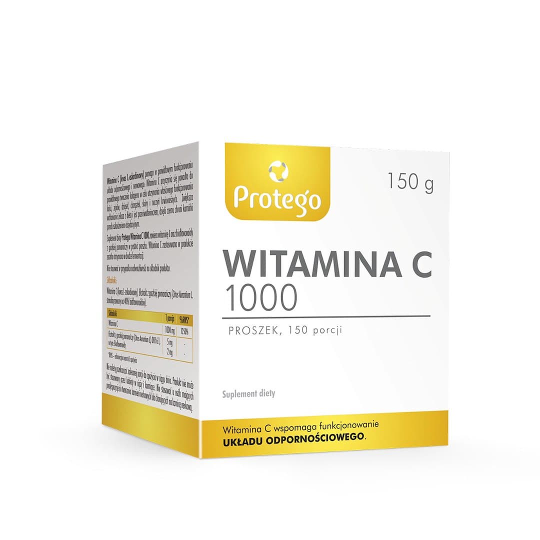 Protego Vitamine C 1000 150 g | Salvum Lab – Protego packaging