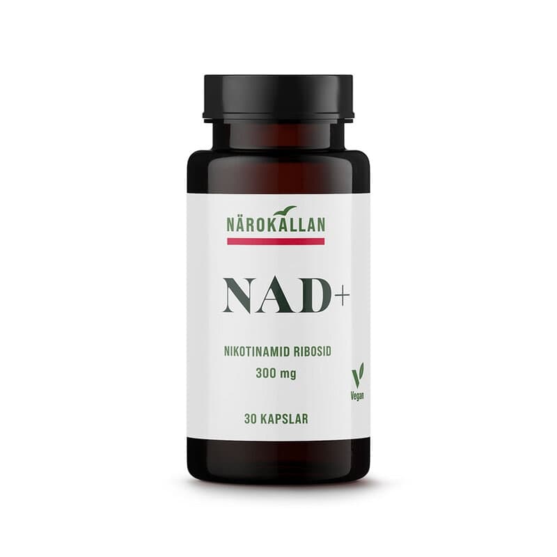 NAD+300 mg 30 capsules | Närokällan – Närokällan emballage