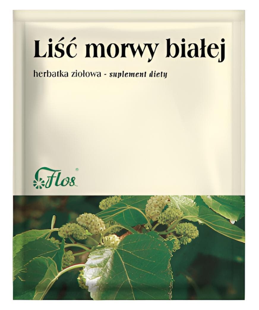 Flos - Biała Morwa Liść 50g – Flos packaging