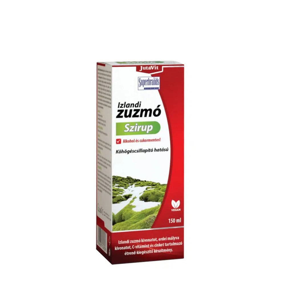 Jutavit Icelandic Moss Syrup 150ml – Jutavit packaging