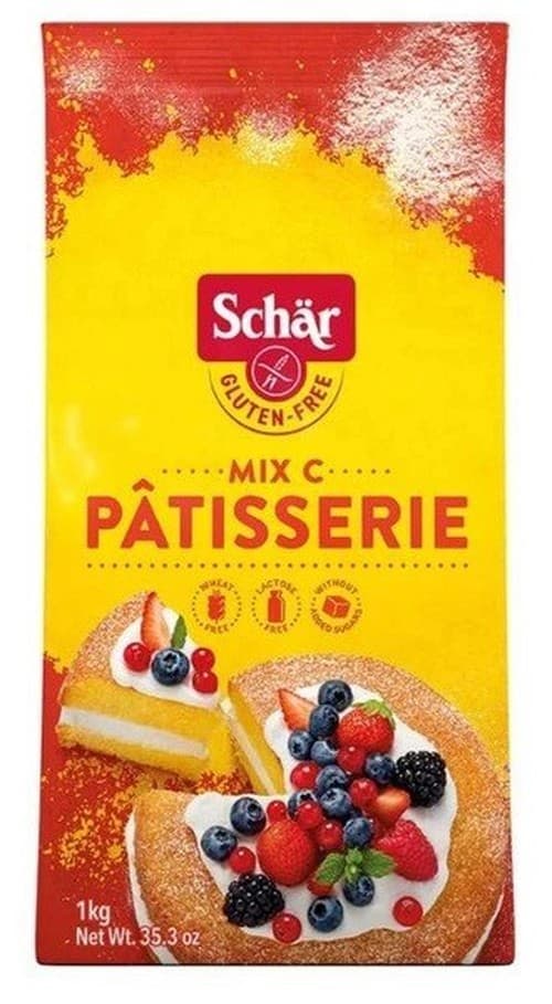 Schär - Mix C Pâtisserie - 1kg – Schär förpackning