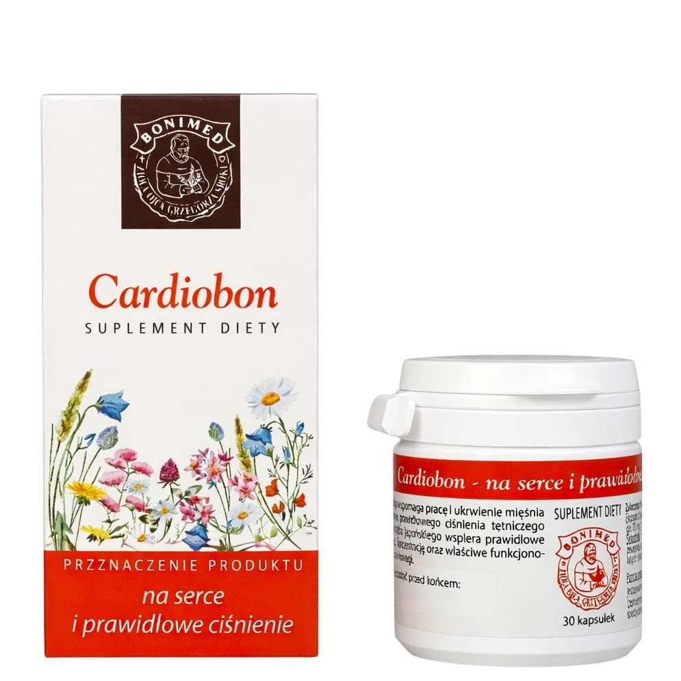 Bonimed - Cardiobon, 60 capsules – Bonimed verpakking