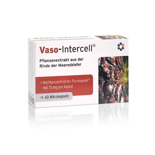 Intercell Pharma - Vaso-Intercell - 60 Caps – Intercell förpackning