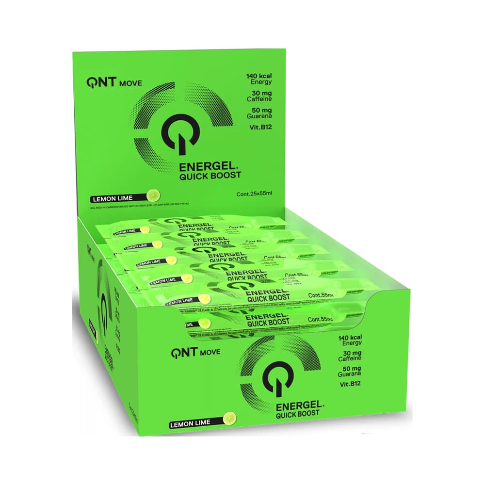 QNT - Energel (25x55ml) - Lemon Lime – QNT opakowanie