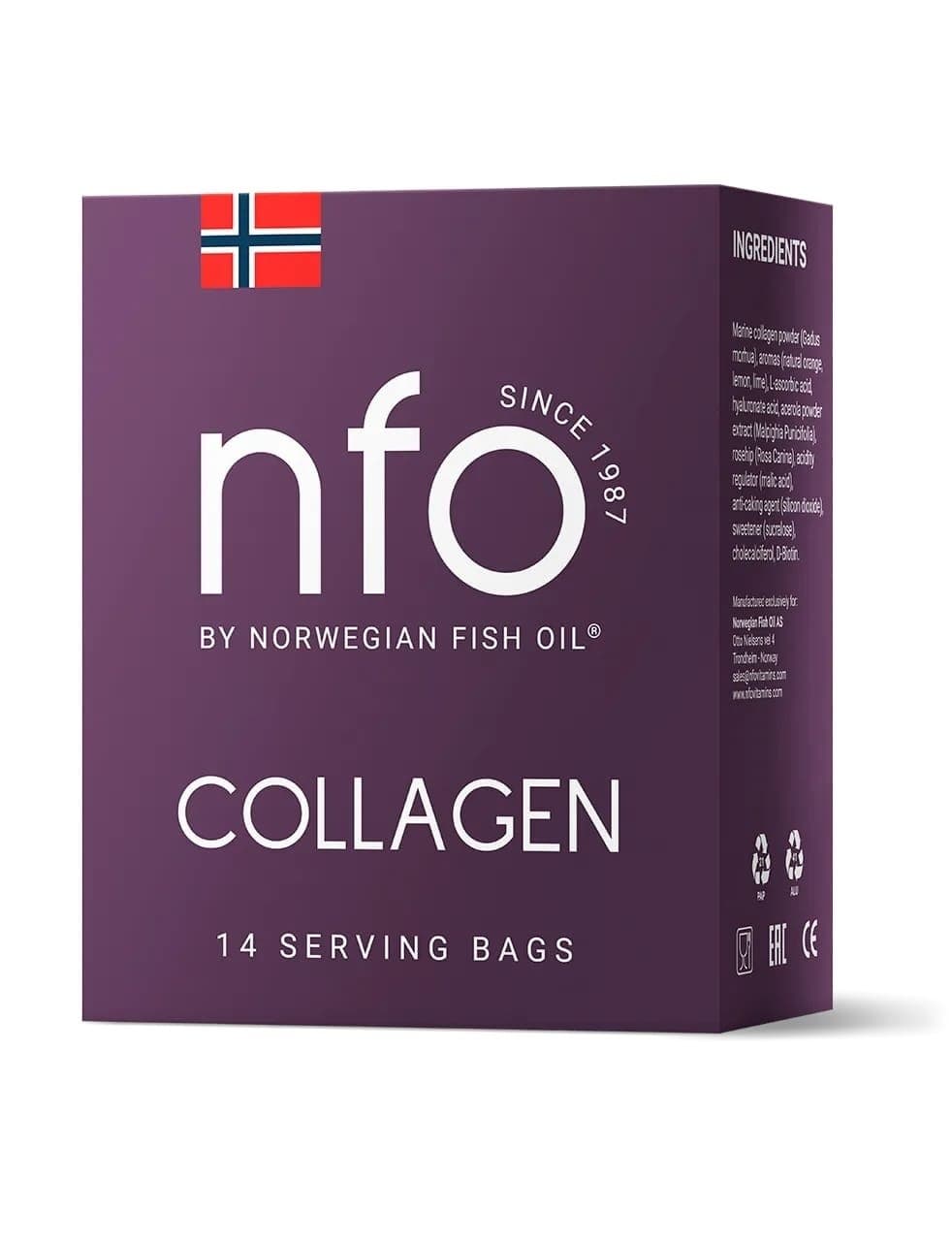 NFO Collagen - 14 Servings, Powder