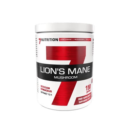 7 Nutrition Lion'S Mane Mushroom - 30 Days – 7 Nutrition förpackning