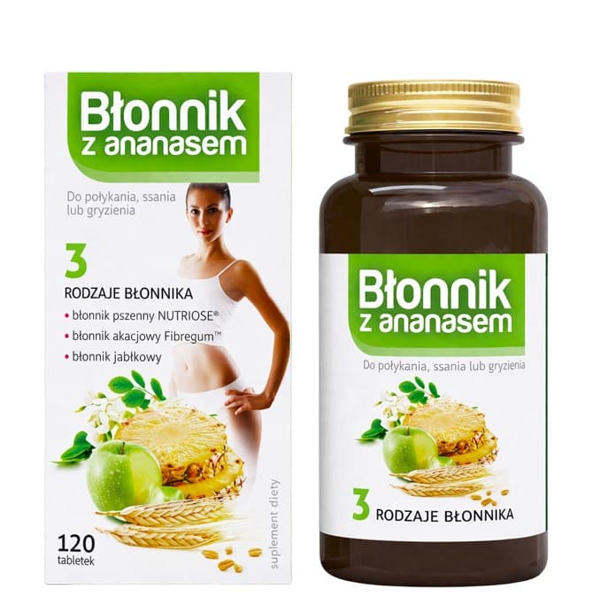 Colfarm - Fiber with Pineapple, 120 capsules – Colfarm emballage