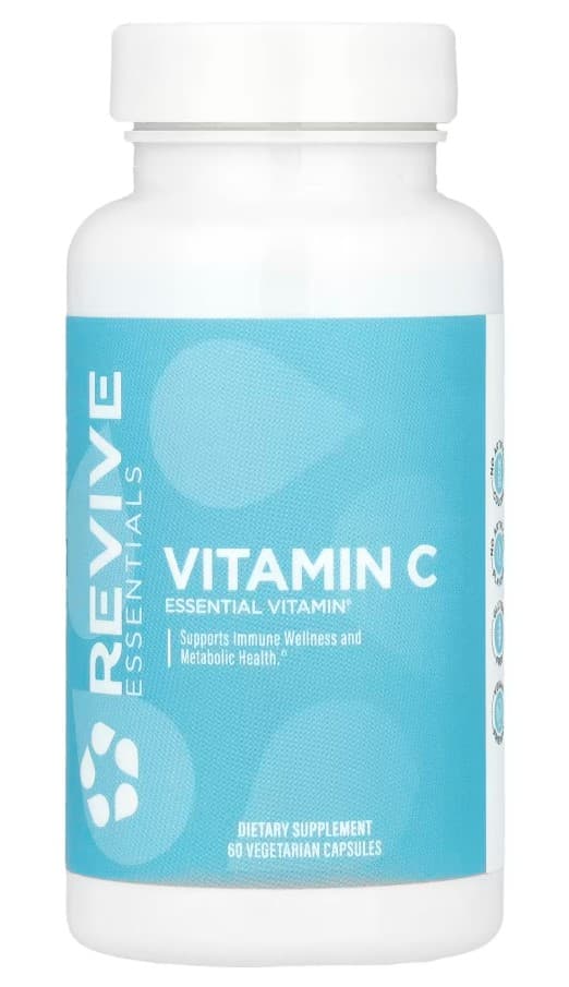 Revive Vitamin C - 1000 mg - 60 vegetariska kapslar – Revive förpackning