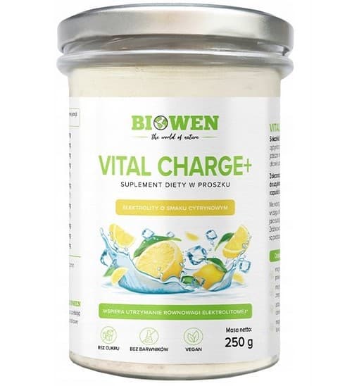 Biowen - Organic Electrolytes Citronsmak 250g