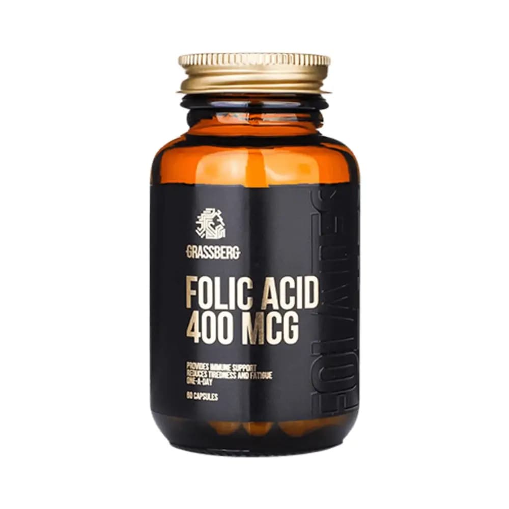 Grassberg Folsyra 400 mcg – Grassberg opakowanie