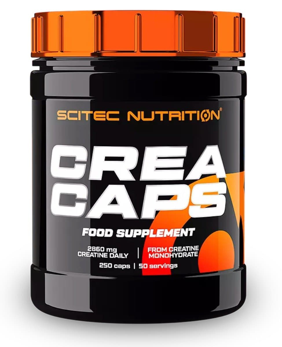 Scitec Nutrition Creatine Caps 250 kapslar – Scitec Nutrition förpackning