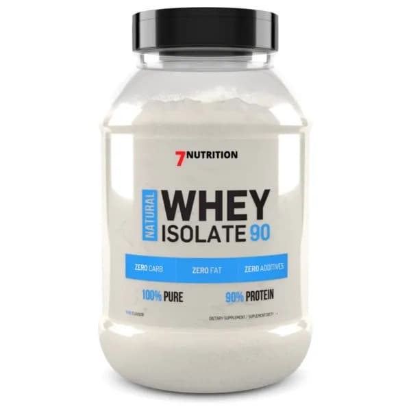 7 Nutrition - Natural WPI Whey Isolate – 7 Nutrition förpackning