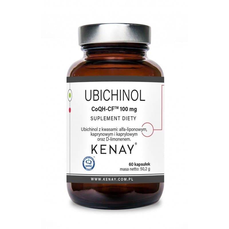 Kenay - Ubiquinol Coqh-Cf, 100mg – Kenay packaging