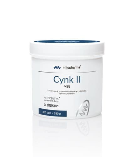 Mitopharma - Cynk II Mse - 120 Tabletten