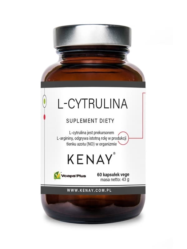 Kenay - L-citrullin - 60 kapslar – förpackning