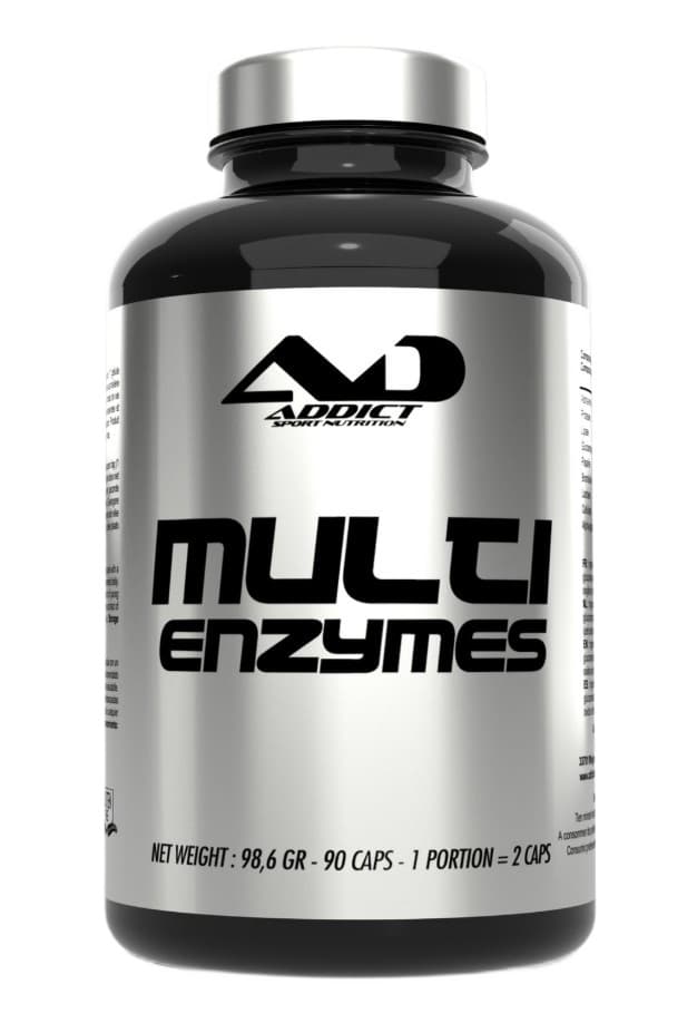 Addict Sport Nutrition - Multi Enzymes - 90 kapslar