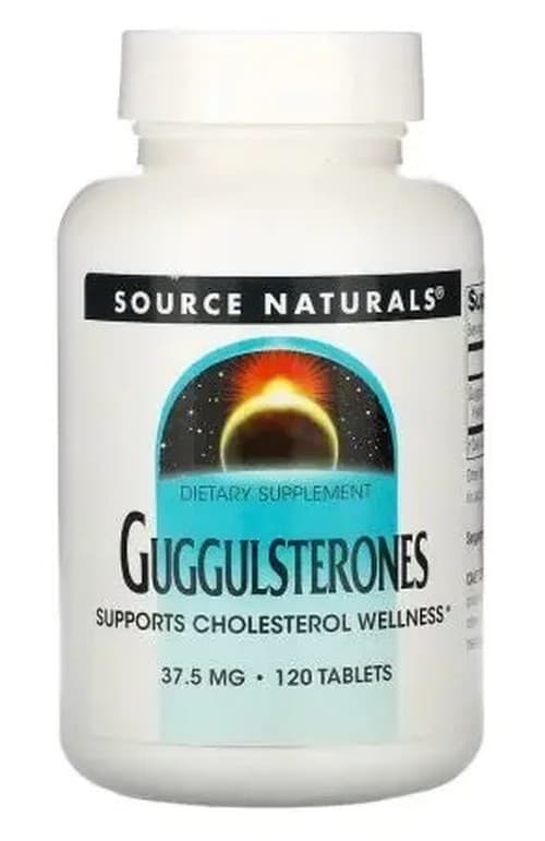Source Naturals Guggulsterones 37,5 mg - 120 tabletter