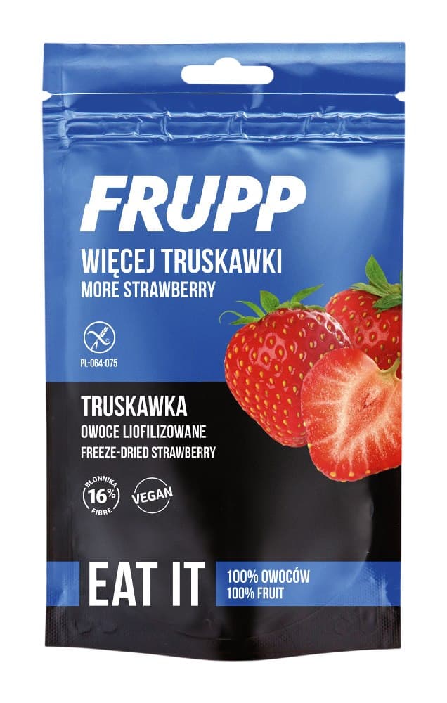 FRUPP Freeze-Dried Fruit – Naturally Concentrated Fruit in a Convenient Form – Frupp packaging