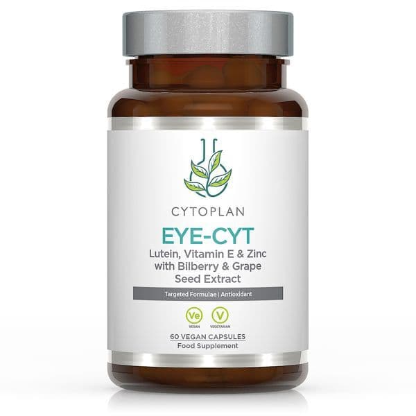 Cytoplan Eye Support 60 plantaardige capsules – Cytoplan verpakking