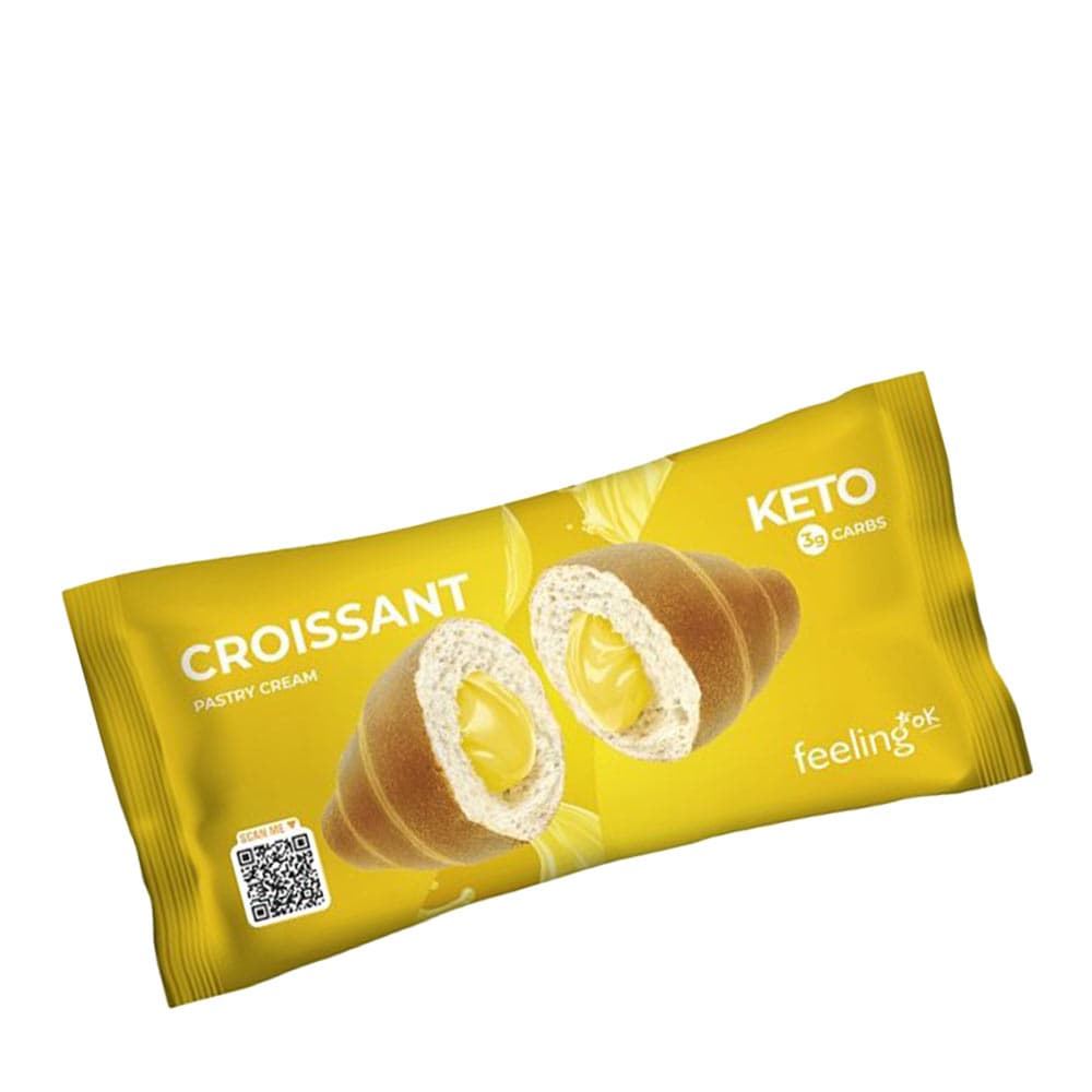 FeelingOK - Custard-Fyldte Croissant 50g – FeelingOK packaging