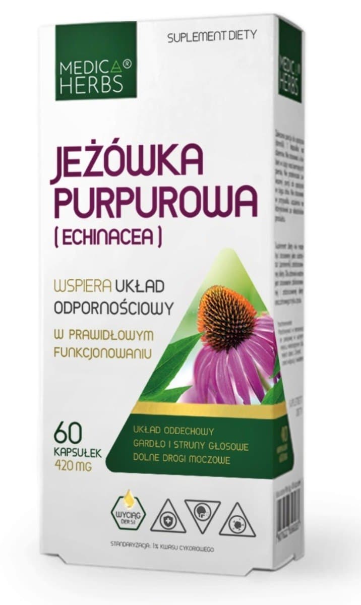 Medica Herbs - Purple Coneflower (Echinacea) - 60 Kapseln