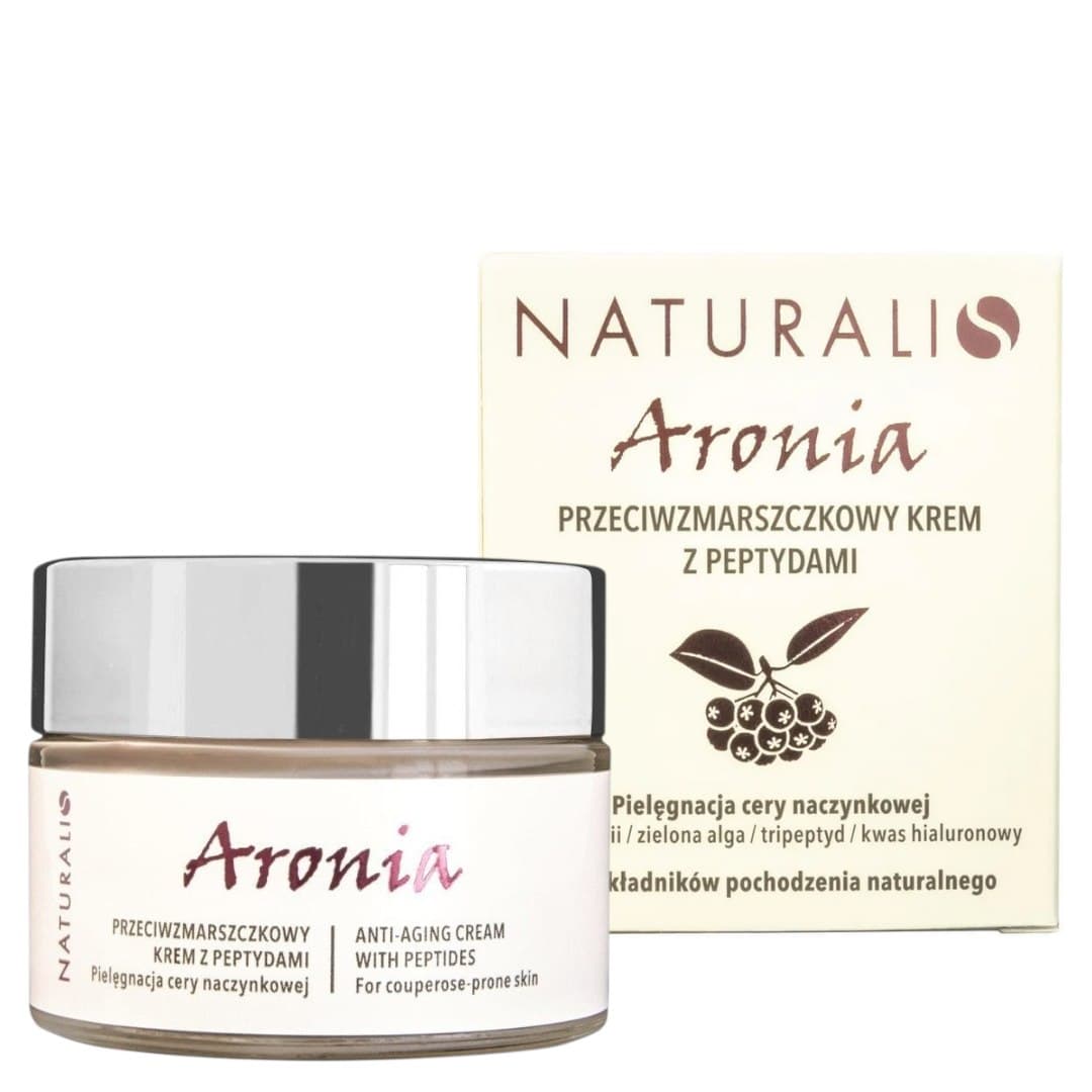 Naturalis - Aronia Anti-Aging Cream mit Peptiden - 50ml – Naturalis packaging