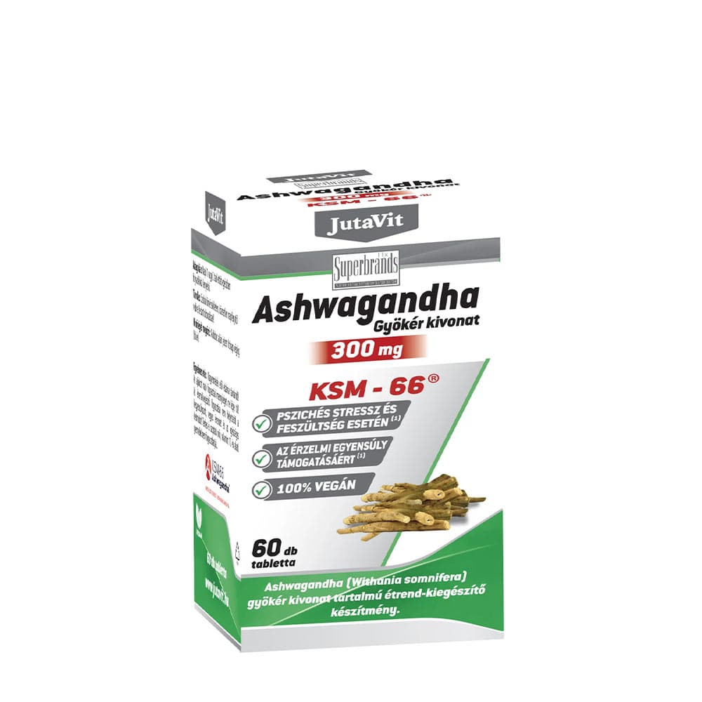 Jutavit - Estratto di radice di Ashwagandha 60 compresse – Jutavit confezione