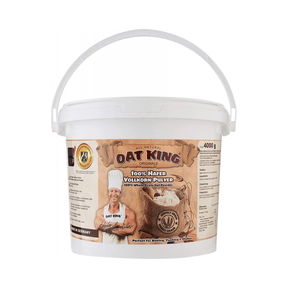 Oat King - Poudre d'Avoine Complète - Standard - 4000g – OAT KING emballage